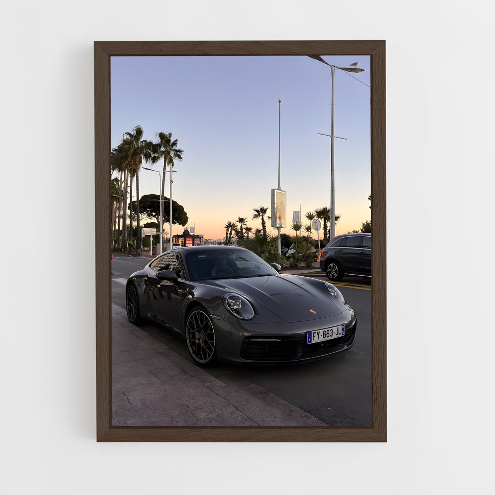 Poster Route de la Carrera – affiche Porsche (vue 5)